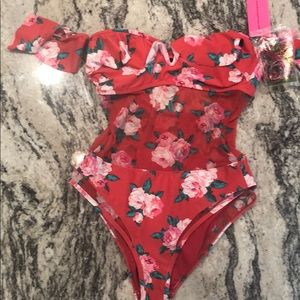 Betsy Johnson One piece bathing suit